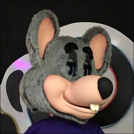 Chuck E Cheese Mascot