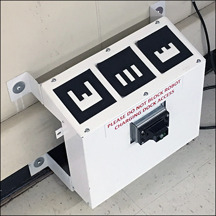 Retail Robot Recharging-Station Floor-Graphic