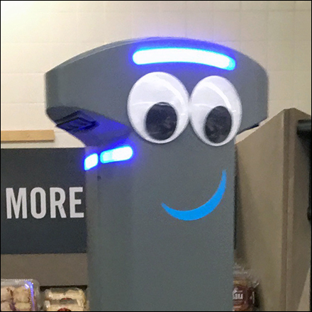 Retail Robot Welcoming Committee Host