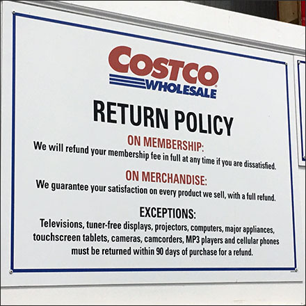 Quick-and-Simple Costco Return Policy … Mostly