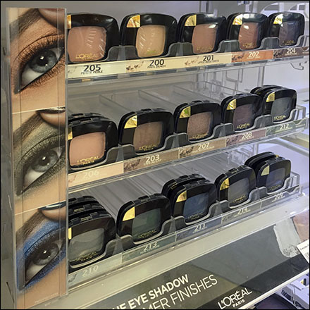L'Oreal Eye-Shadow Merchandising System