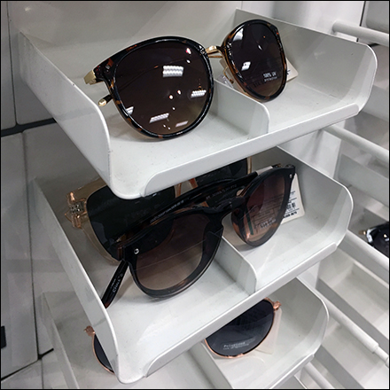 Sunglass Stacking Tray Display Concept