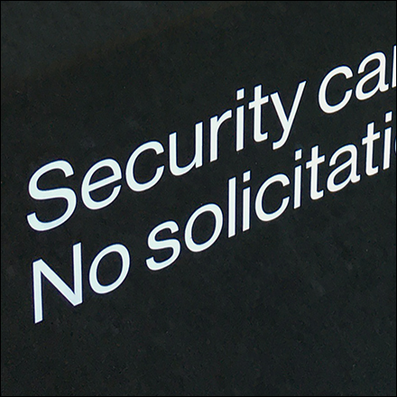 Security Cameras In Use On-Site
