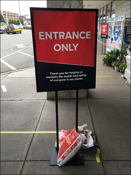 CoronaVirus Comprehensive Queue Signage System 2