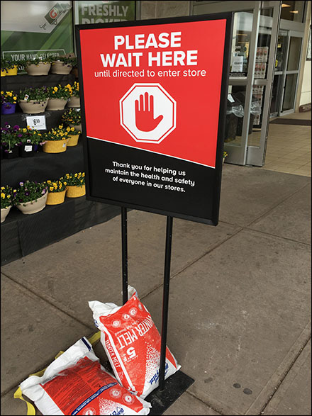 CoronaVirus Comprehensive Queue Signage System 2
