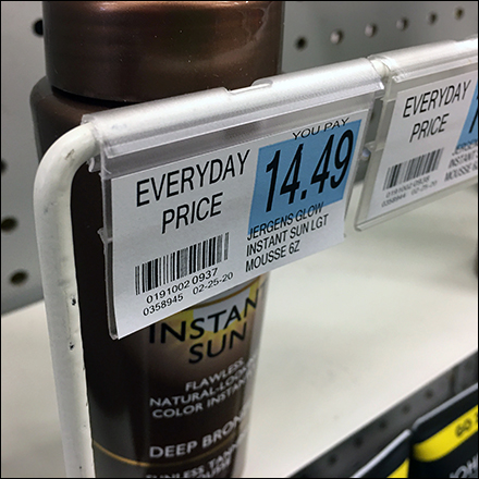 High-Rise Flip-Front Label-Holder