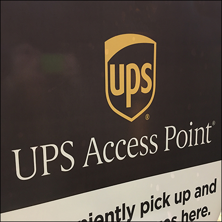 UPS-Access-Point Window Decal