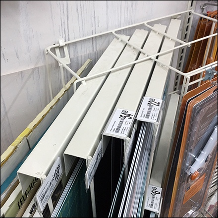 Diagonal Wall-Hung Cutting-Mat Rack