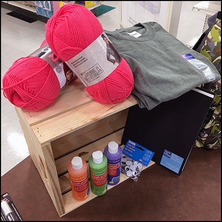 Do-It-Yourself Crate Visual Merchandising