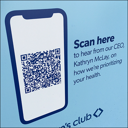 CoronaVirus CEO QR-Code Message