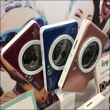 Colorful Canon Camera Selection Display