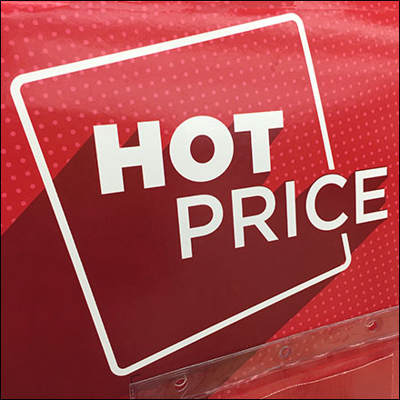 Fall Oversize Hot-Price Tent Sign