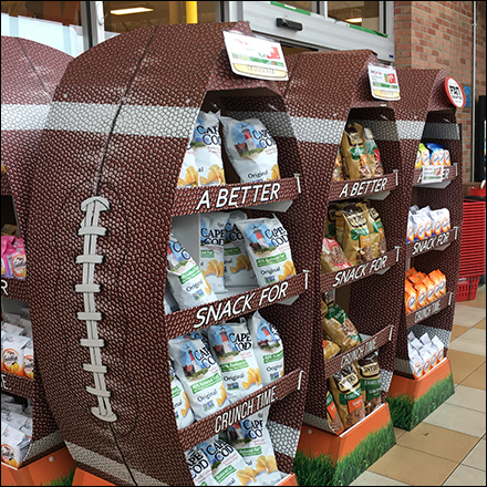 Cape Cod Fall Football Display Lineup