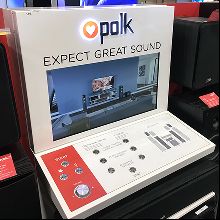 Expect-Great-Sound Inline Speaker Display