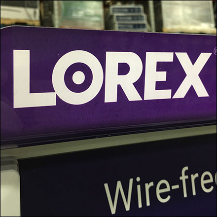 Lorex Security Camera Pallet-Rack Display