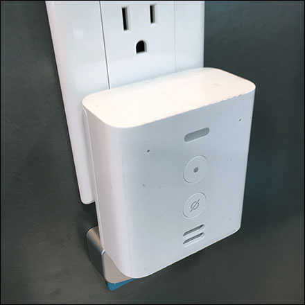 Amazon Alexa Low-Rider Electrical-Outlet Staging