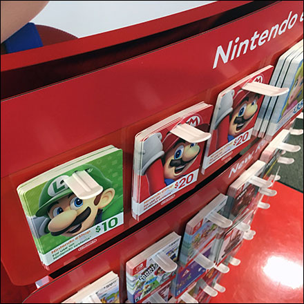 Nintendo Endcap Butterfly Hook