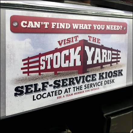 In-Store Find-It Self-Service Kiosk