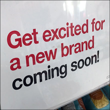 New Brand Coming-Soon Shelf-Sign
