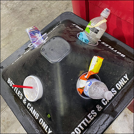 Where To Locate Waste Receptacles