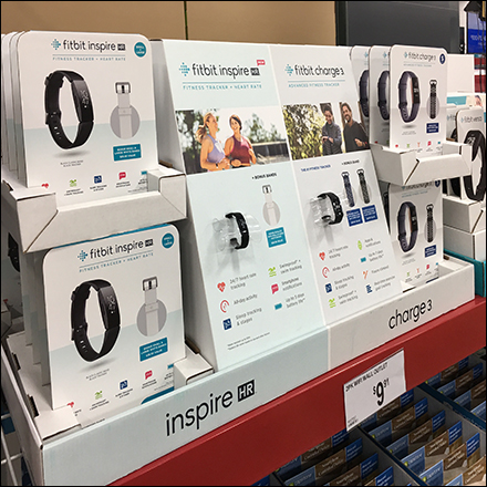 Double-Wide Fitbit Pallet-Rack Display