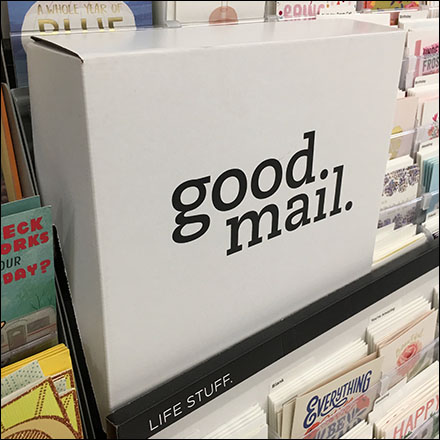 Good Mail Greeting Card Inline Dimensional