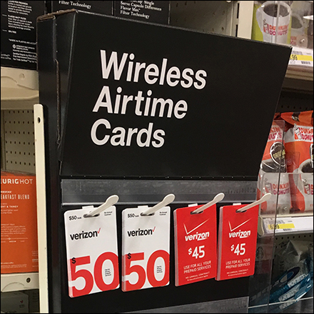 Wireless Airtime Cards Sidekick Cross-Sell