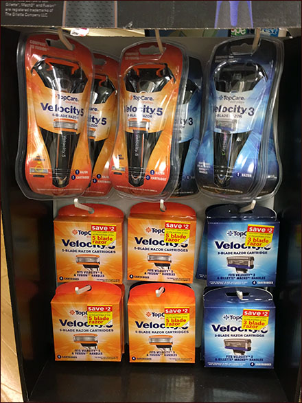 Velocity Razor Display Built-In Cross-Sell