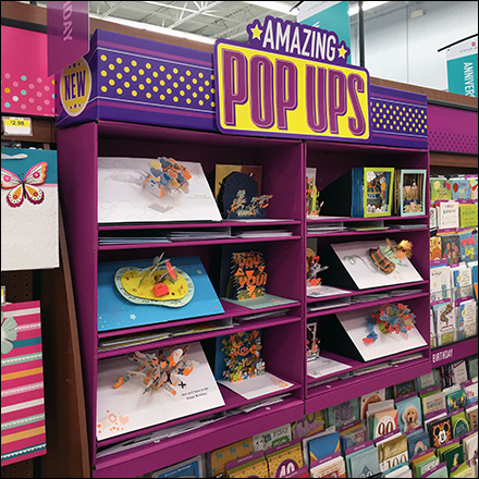 Amazing Pop-Up Greeting Card Merchandising