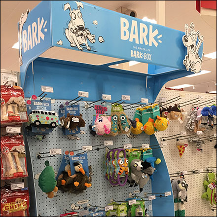 Bark-Brand Inline Gondola Display