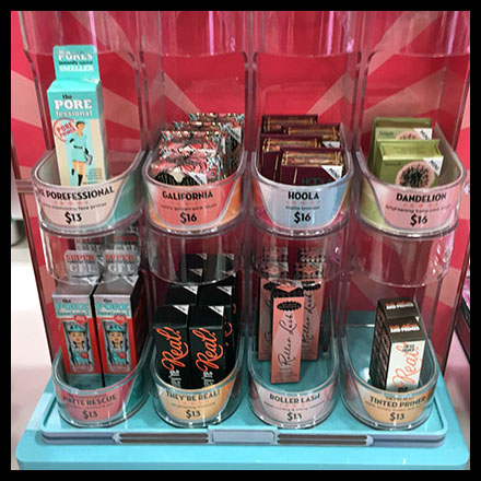 Benefit Mini-Sampler Acrylic Display-Trays