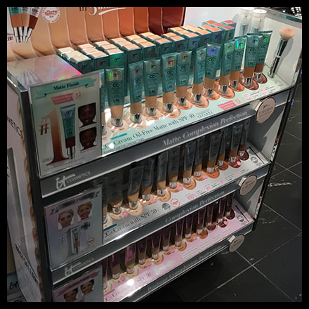 Shelf-Edge Complexion Perfection Sampler Array