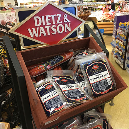 Dietz-&-Watson Branded Bulk-Bin Display