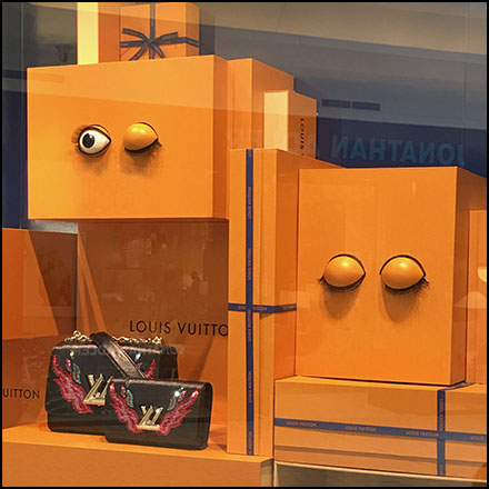 Eyeballing Louis Vuitton Window Dressing