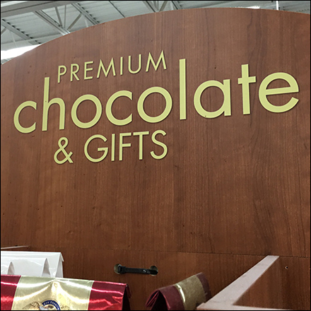 Famous-Name Premium Chocolate Endcap