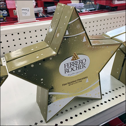Ferrero Rocher Shelf-Top Display Star Feature