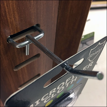 Eyewear All-Wire Slot-Mount Display Hooks