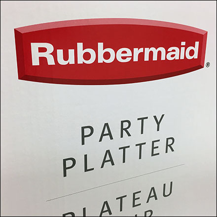 Rubbermaid Party-Platter Dunnage Rack