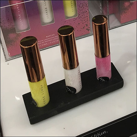 Colorful Rihanna Shelf-Edge Lipstick LineupsColorful Rihanna Shelf-Edge Lipstick Lineups