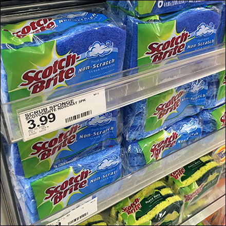 Scotch-Brite Sponge Powerwing DisplayScotch-Brite Sponge Powerwing Display