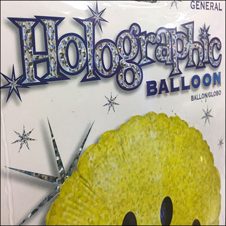 Holographic Balloon Strip MerchandiserHolographic Balloon Strip Merchandiser