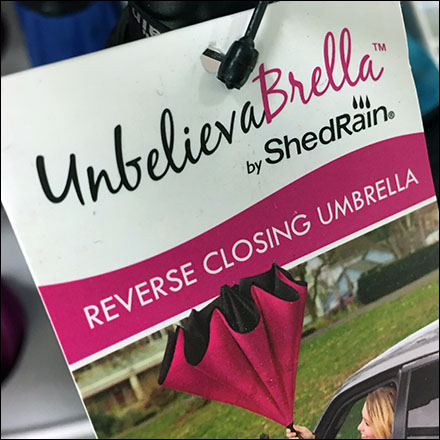 Unbelievable Umbrella End-Aisle Sidekick Display