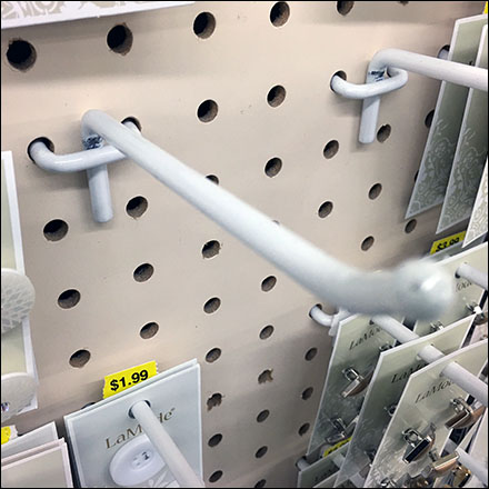 All-Wire Pegboard Hook Array Dissected