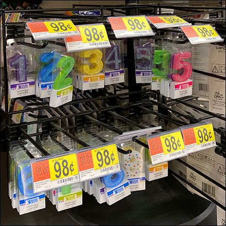 Don't-Forget-Candles Grid Display Hooks