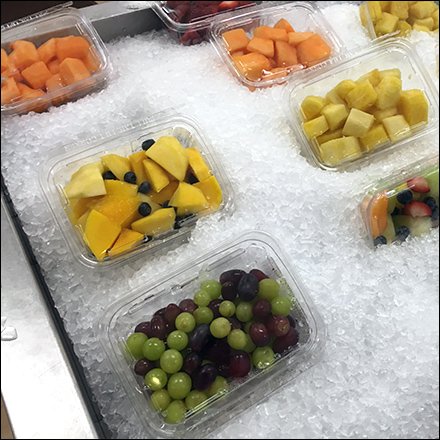 Iced Fresh Fruit Assortment Island