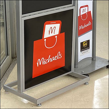 Michael’s BOPIS Entry Pickup StationMichael’s BOPIS Entry Pickup Station