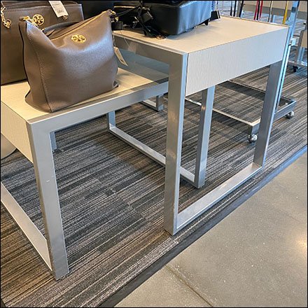 Tory-Burch Trestle Table Outfittiing Array