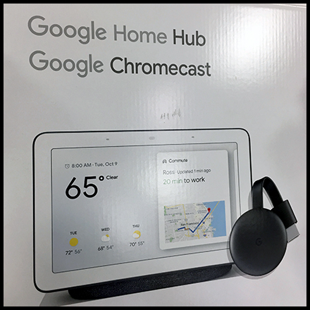 Google Hub Pallet-Top Display