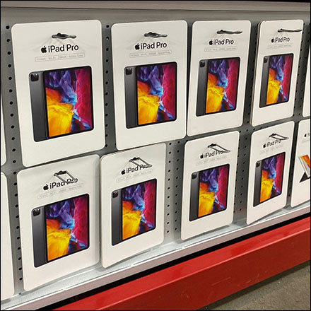 iPad Island Pick-Card Merchandising