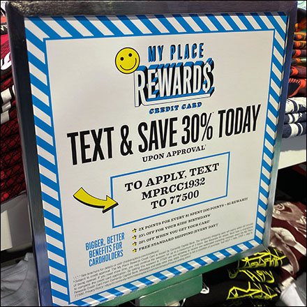 Children’s Place Text To Save 30% Rewards